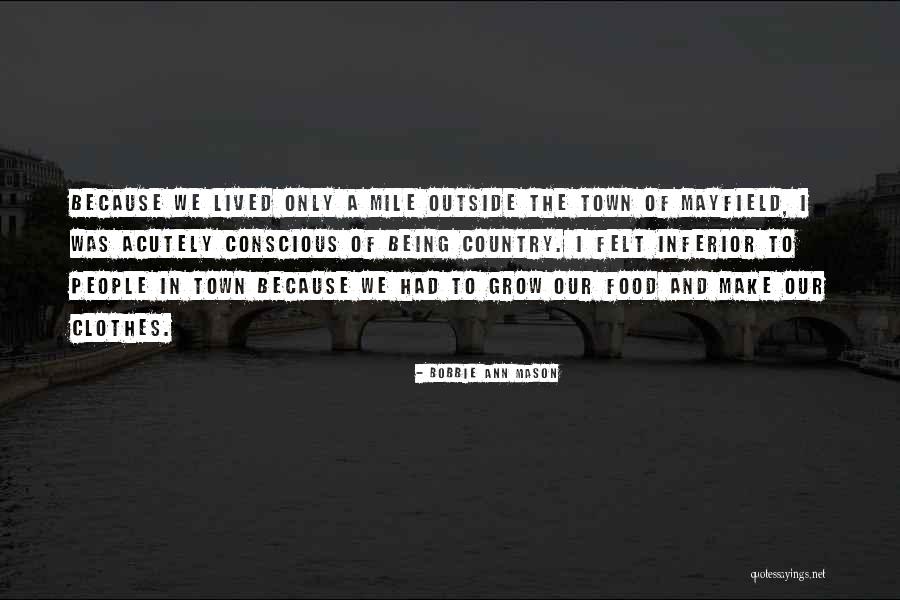 Inferior People Quotes By Bobbie Ann Mason Inferior People Quotes By Bobbie Ann Mason