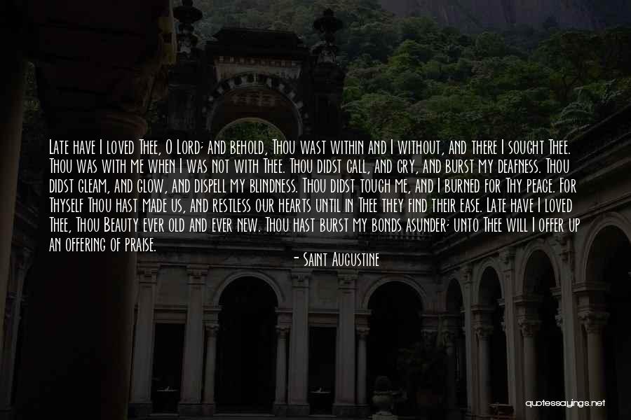 Inferiore Kuptimi Quotes By Saint Augustine Inferiore Kuptimi Quotes By Saint Augustine