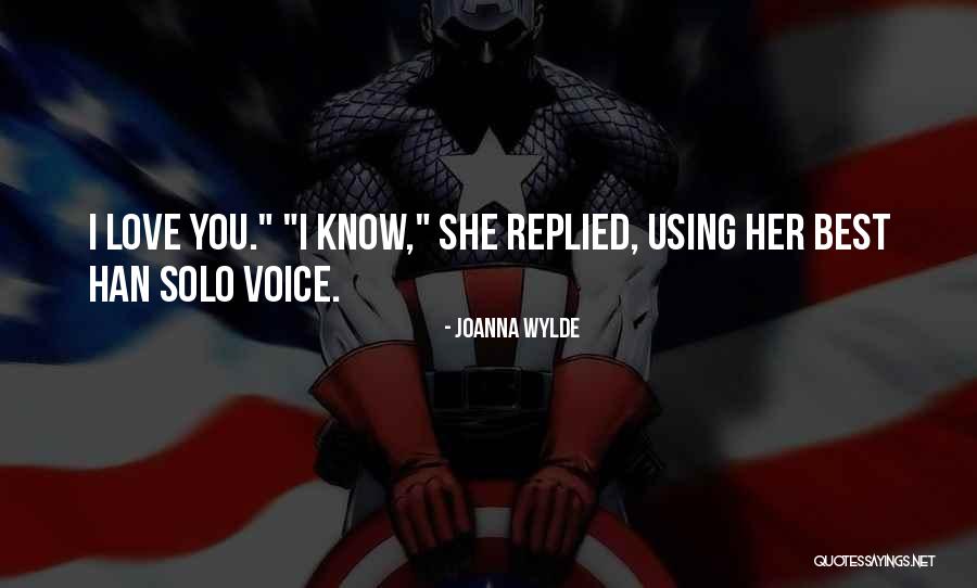Inferrence Quotes By Joanna Wylde Inferrence Quotes By Joanna Wylde