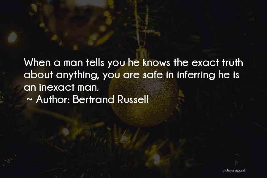 Inferring Quotes By Bertrand Russell