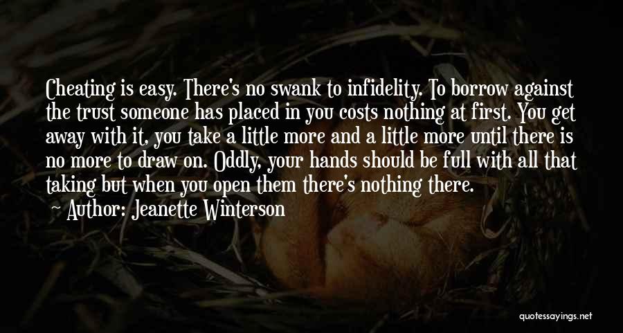 Infidelity And Trust Quotes By Jeanette Winterson