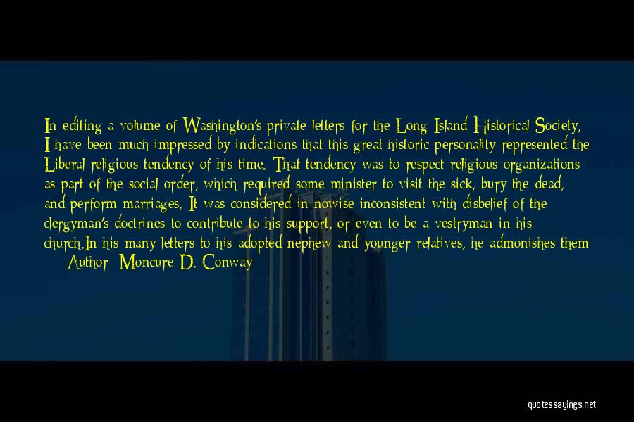 Infidelity In The Bible Quotes By Moncure D. Conway