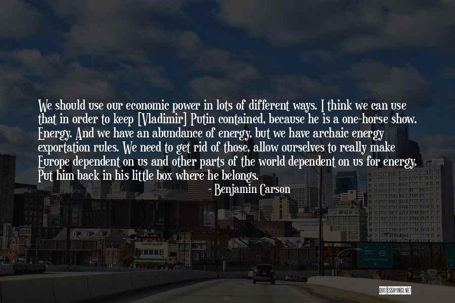 Infilled Land Quotes By Benjamin Carson Infilled Land Quotes By Benjamin Carson