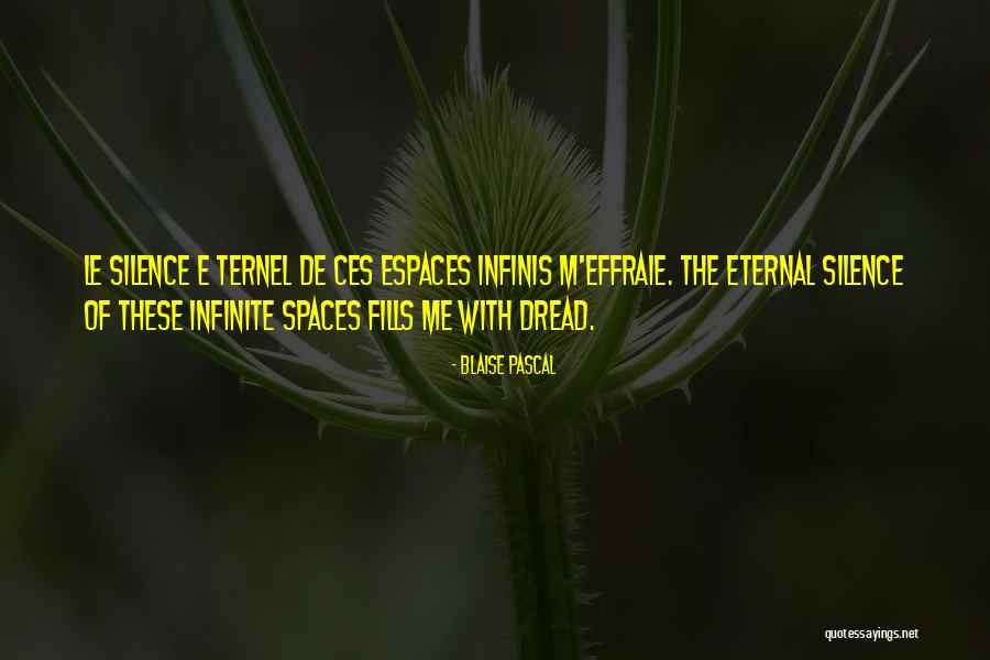 Infinis Quotes By Blaise Pascal Infinis Quotes By Blaise Pascal