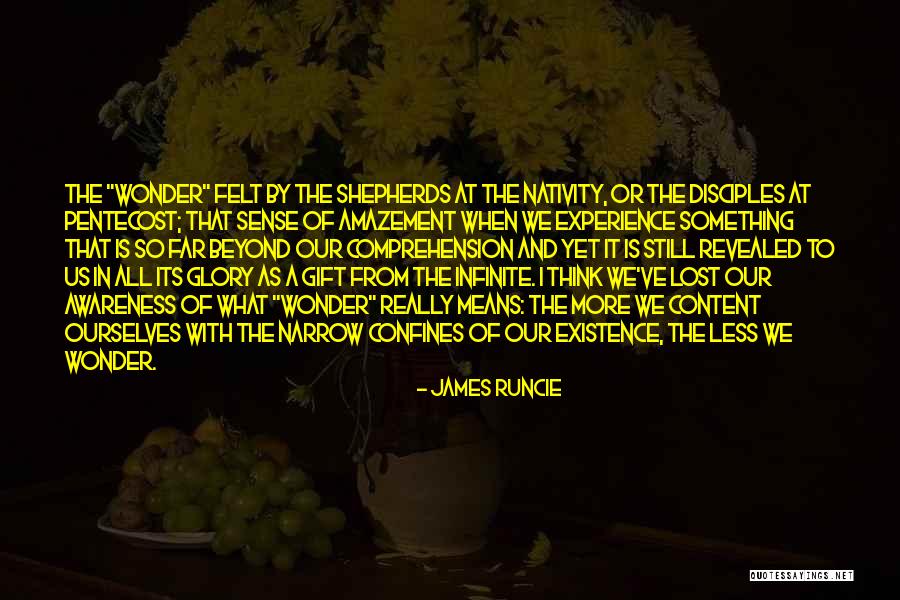 Infinite Awareness Quotes By James Runcie Infinite Awareness Quotes By James Runcie