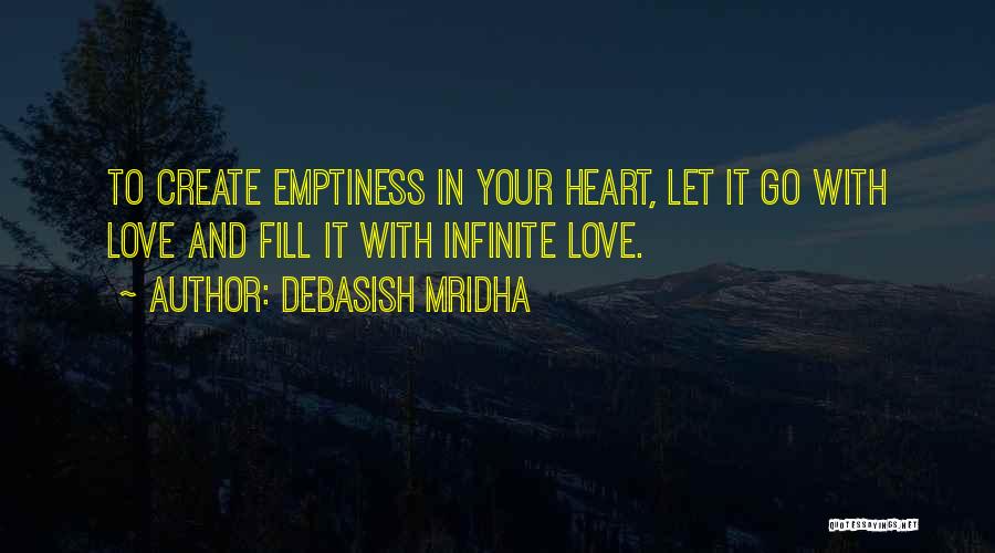 Infinite Emptiness Quotes By Debasish Mridha