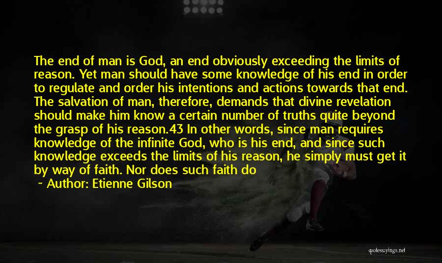 Infinite Faith Quotes By Etienne Gilson