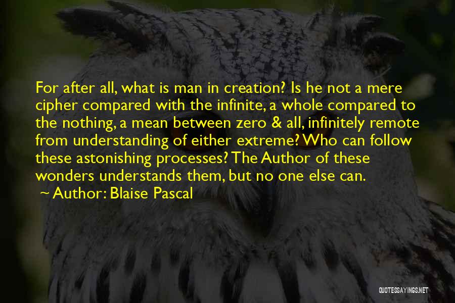 Infinite In Between Quotes By Blaise Pascal