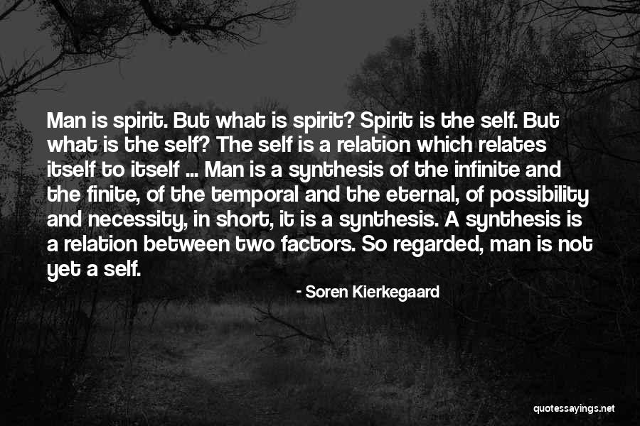 Infinite In Between Quotes By Soren Kierkegaard Infinite In Between Quotes By Soren Kierkegaard