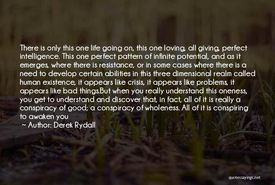 Infinite Intelligence Quotes By Derek Rydall