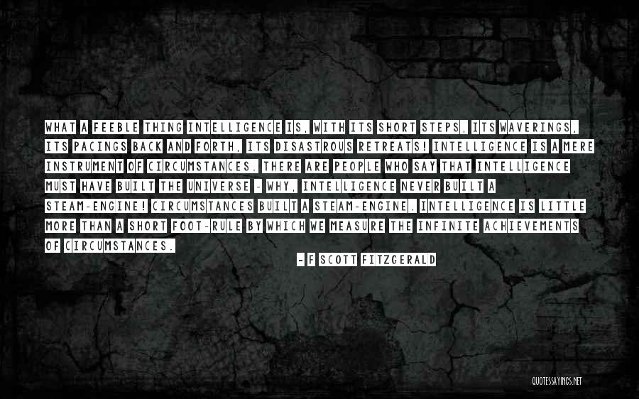 Infinite Intelligence Quotes By F Scott Fitzgerald Infinite Intelligence Quotes By F Scott Fitzgerald