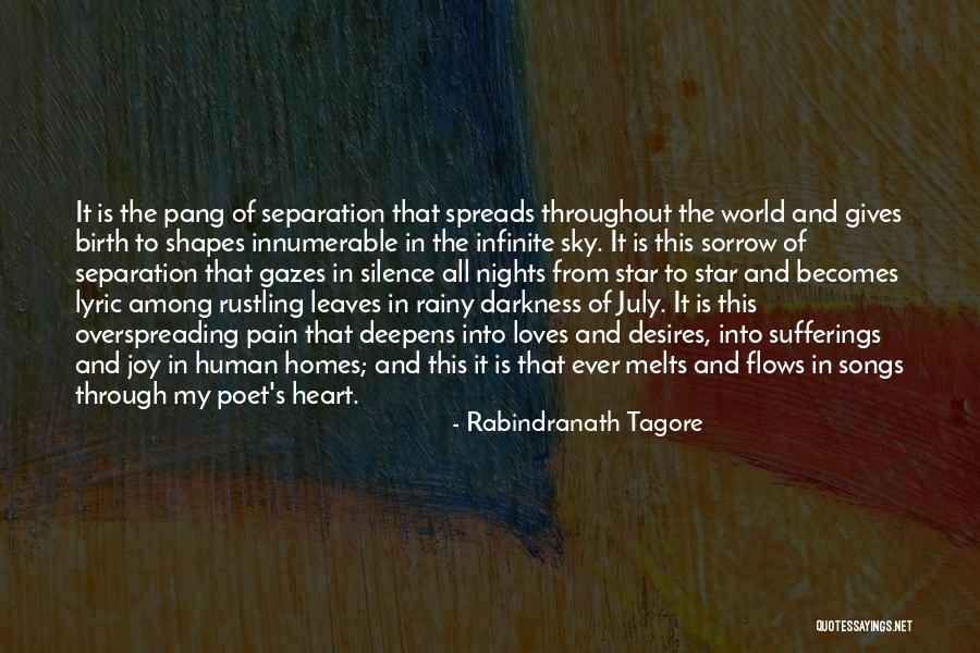 Infinite Joy Quotes By Rabindranath Tagore Infinite Joy Quotes By Rabindranath Tagore
