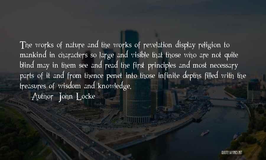 Infinite Wisdom Quotes By John Locke