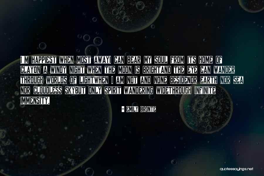 Infinite Worlds Quotes By Emily Bronte Infinite Worlds Quotes By Emily Bronte