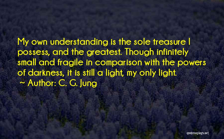 Infinitely Small Quotes By C. G. Jung