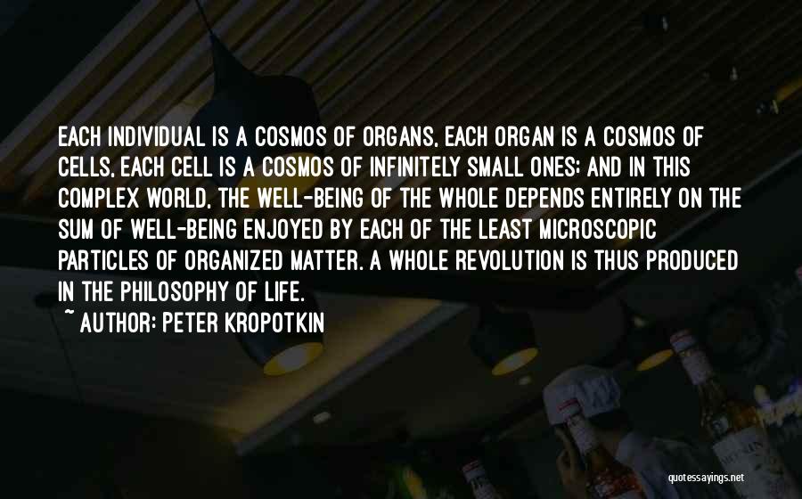 Infinitely Small Quotes By Peter Kropotkin