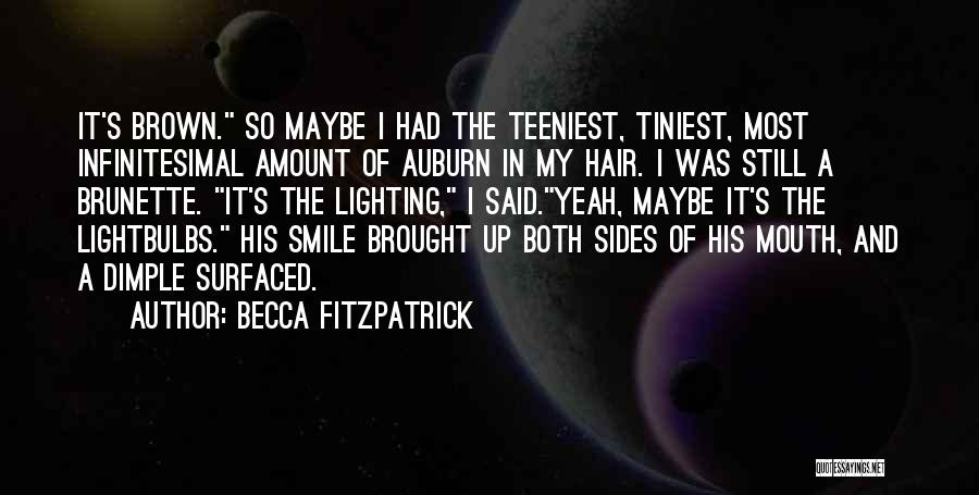 Infinitesimal Quotes By Becca Fitzpatrick