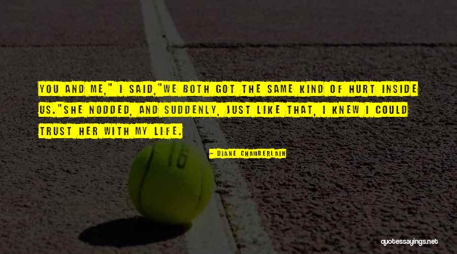 Infirmary Sight Quotes By Diane Chamberlain Infirmary Sight Quotes By Diane Chamberlain