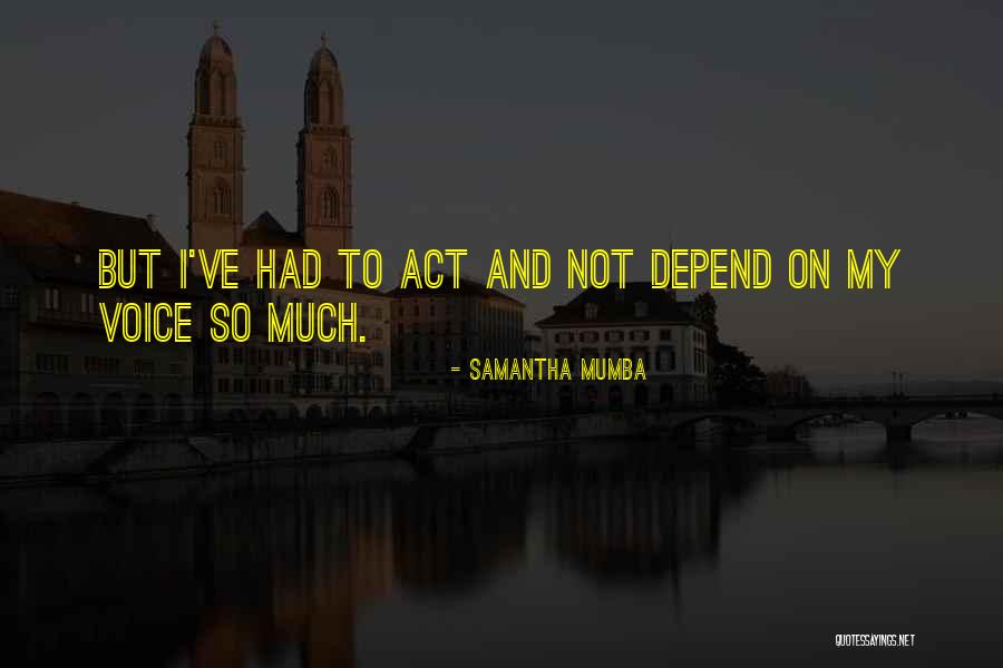 Infirmity In The Bible Quotes By Samantha Mumba Infirmity In The Bible Quotes By Samantha Mumba