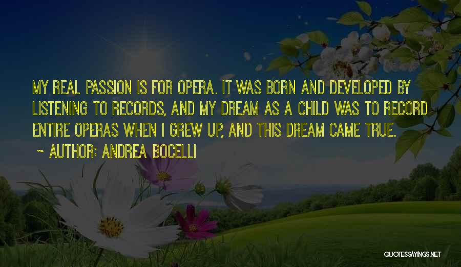 Infj Famous Quotes By Andrea Bocelli