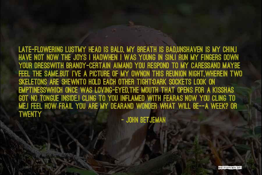 Inflamed Quotes By John Betjeman Inflamed Quotes By John Betjeman