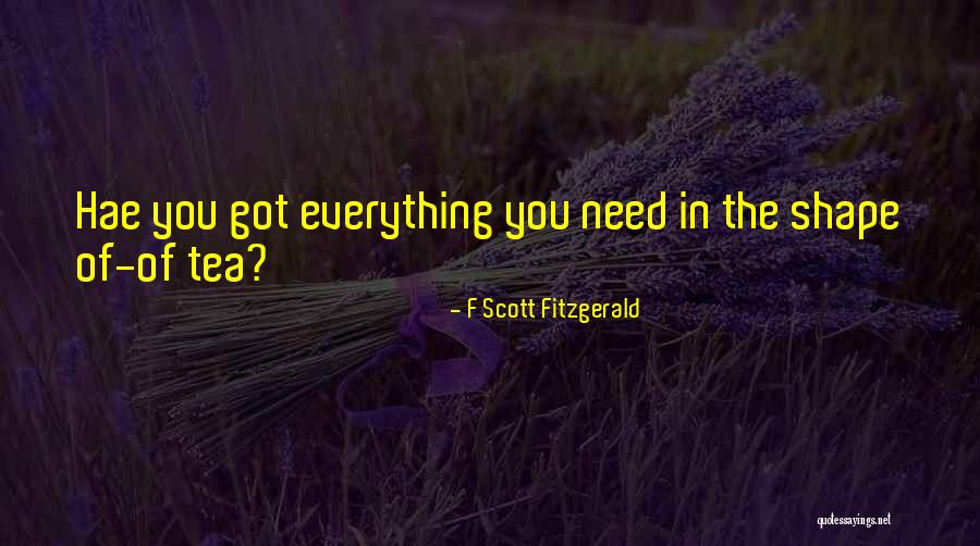 Inflammations Of The Appendages Quotes By F Scott Fitzgerald