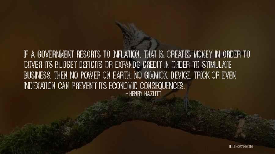 Inflation Quotes By Henry Hazlitt