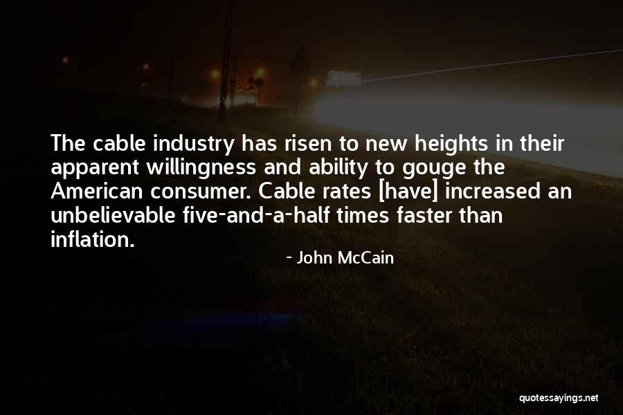 Inflation Quotes By John McCain