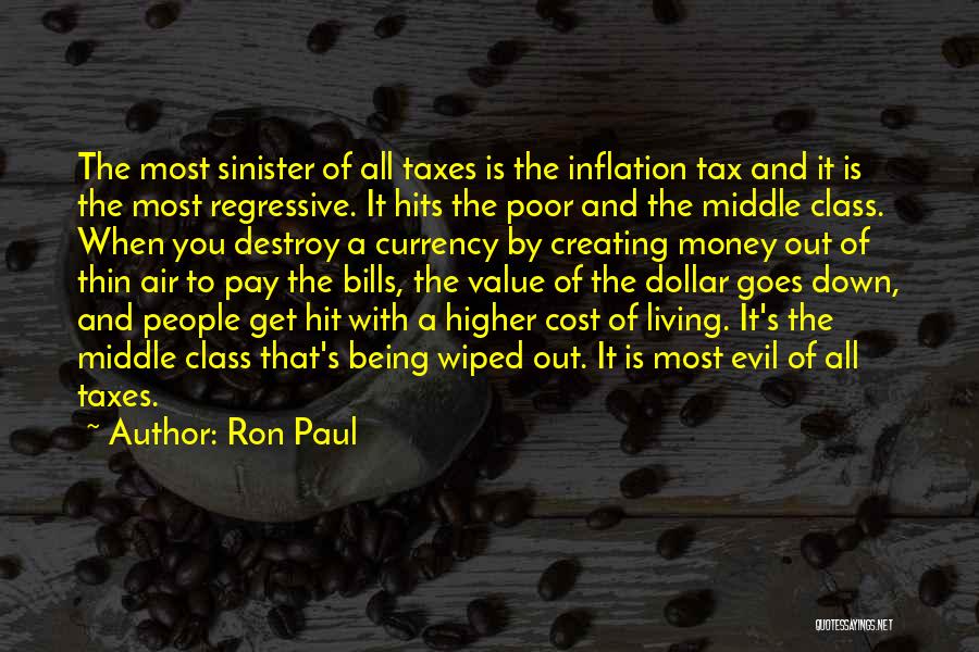 Inflation Quotes By Ron Paul
