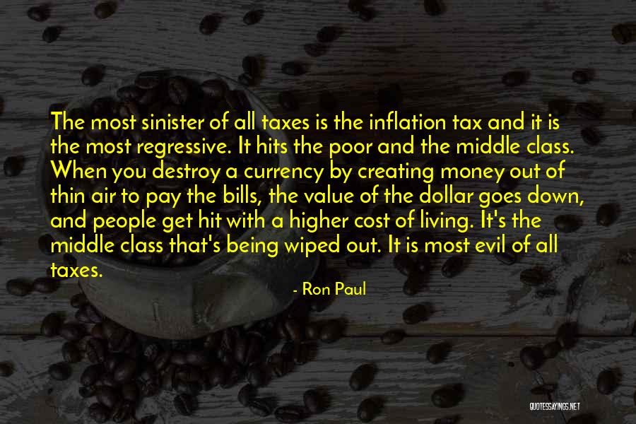 Inflation Quotes By Ron Paul