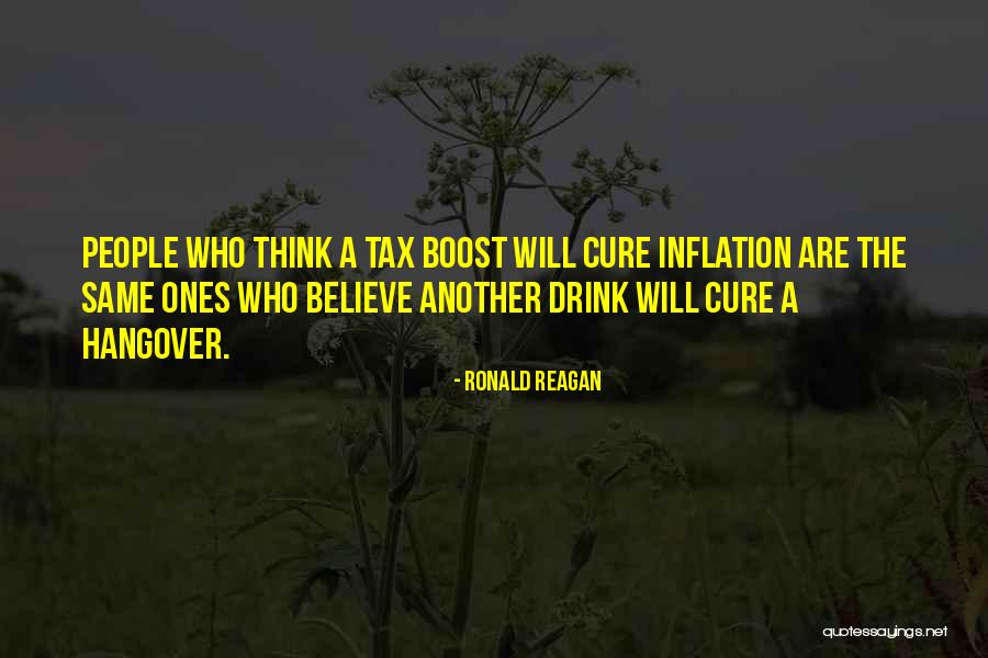 Inflation Quotes By Ronald Reagan