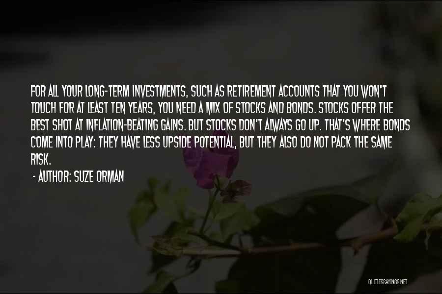 Inflation Quotes By Suze Orman