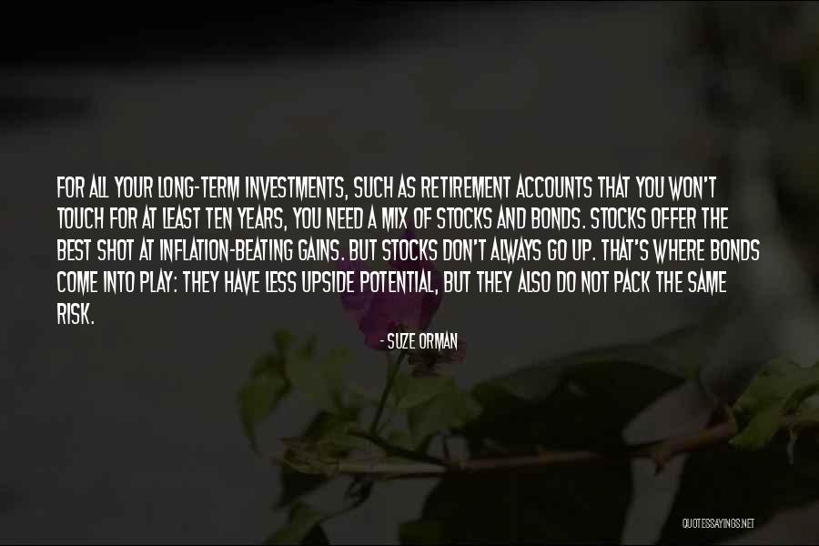 Inflation Quotes By Suze Orman