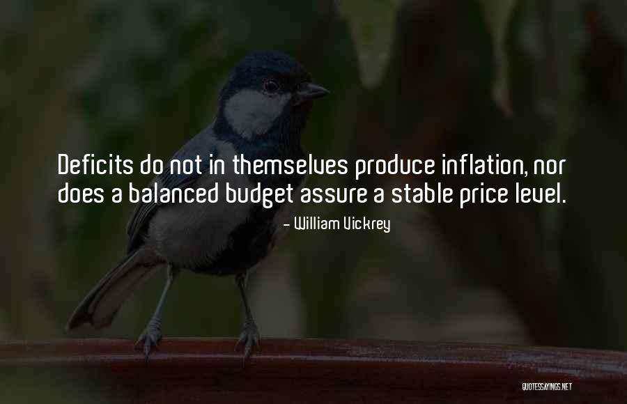 Inflation Quotes By William Vickrey