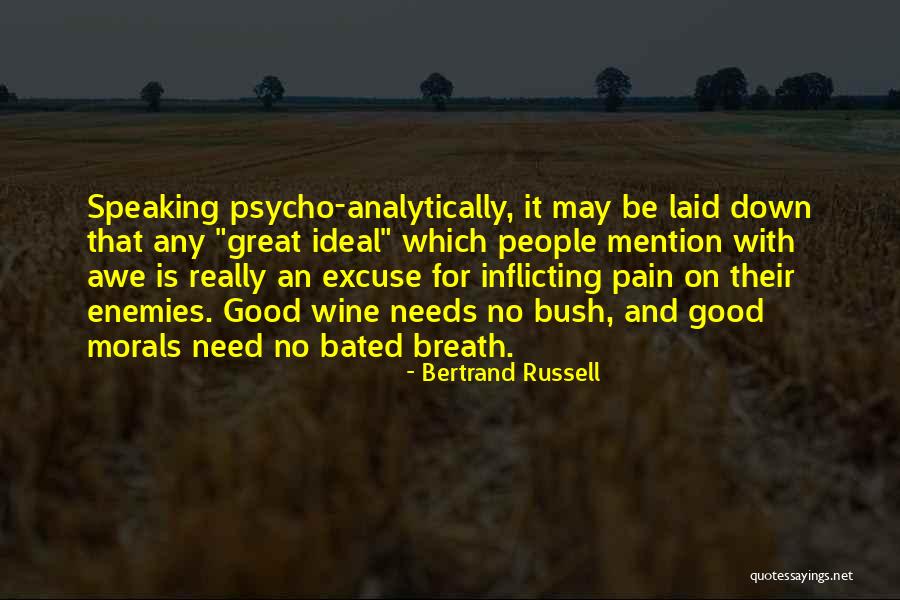 Inflicting Pain On Others Quotes By Bertrand Russell Inflicting Pain On Others Quotes By Bertrand Russell