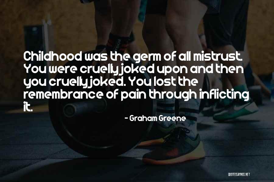 Inflicting Pain On Others Quotes By Graham Greene Inflicting Pain On Others Quotes By Graham Greene