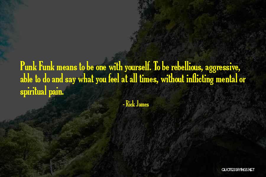 Inflicting Pain On Others Quotes By Rick James Inflicting Pain On Others Quotes By Rick James