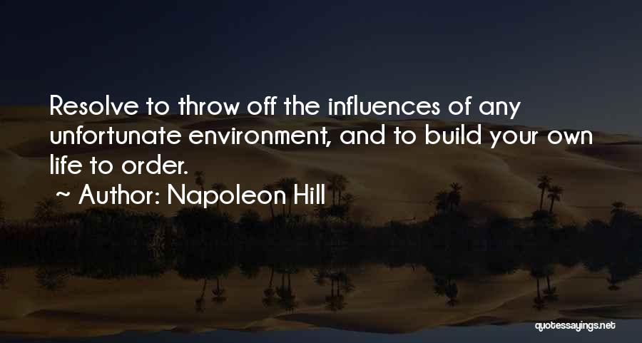 Influence And Quotes By Napoleon Hill