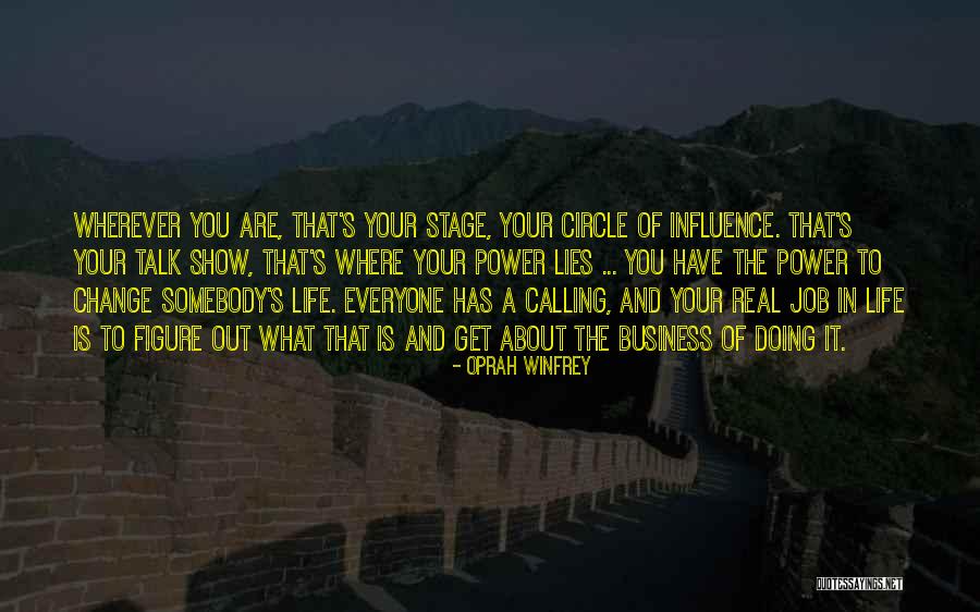Influence In Business Quotes By Oprah Winfrey Influence In Business Quotes By Oprah Winfrey