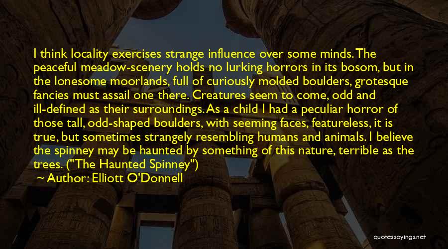 Influence Of Fear Quotes By Elliott O'Donnell