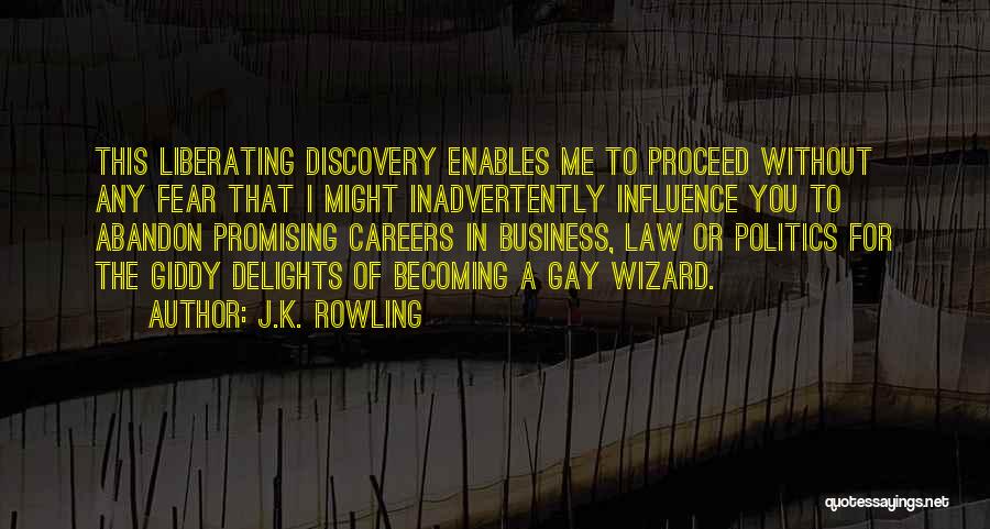 Influence Of Fear Quotes By J.K. Rowling