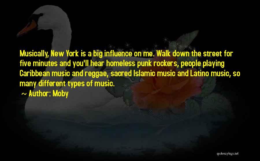 Influence Of Music Quotes By Moby