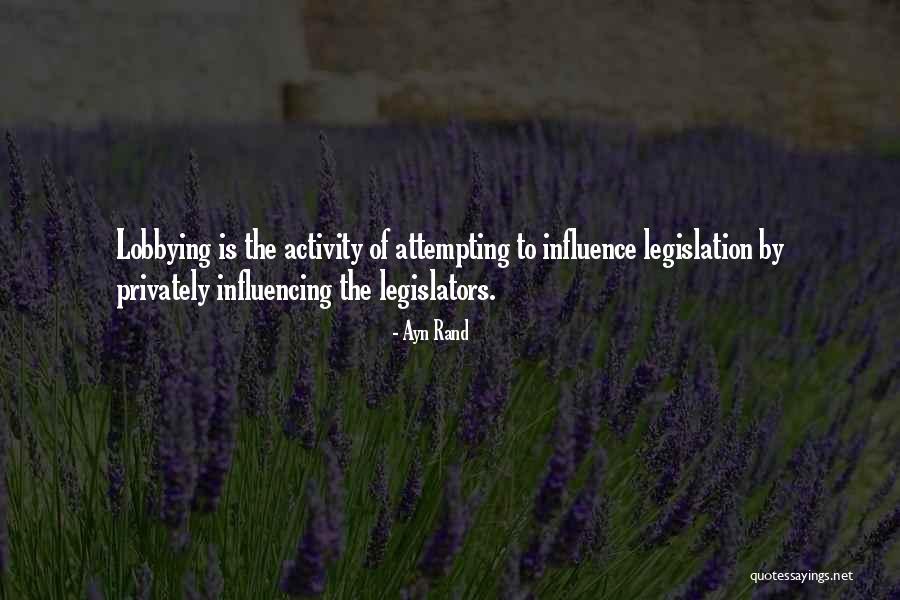 Influencing Quotes By Ayn Rand Influencing Quotes By Ayn Rand