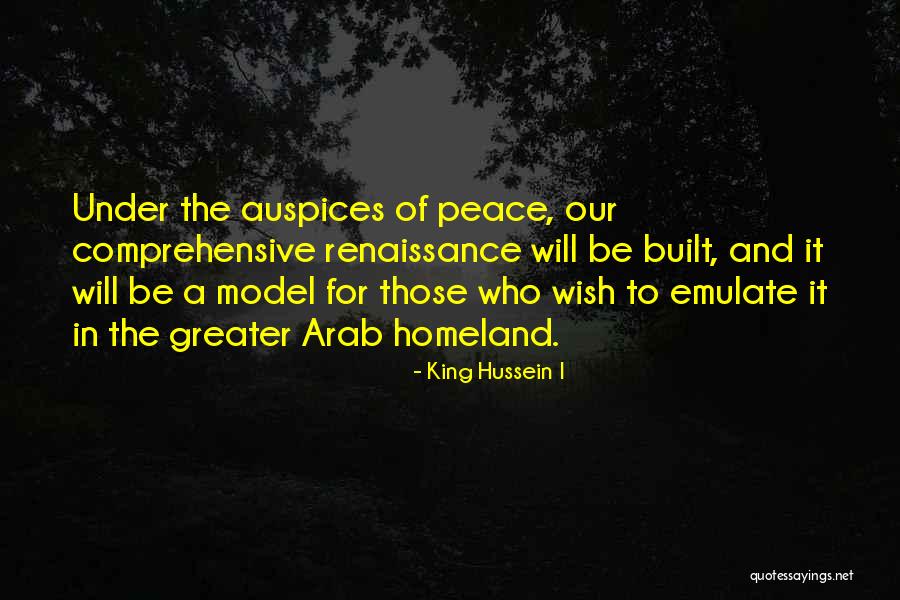 Influencing Youth Quotes By King Hussein I Influencing Youth Quotes By King Hussein I