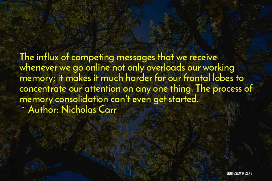 Influx Quotes By Nicholas Carr