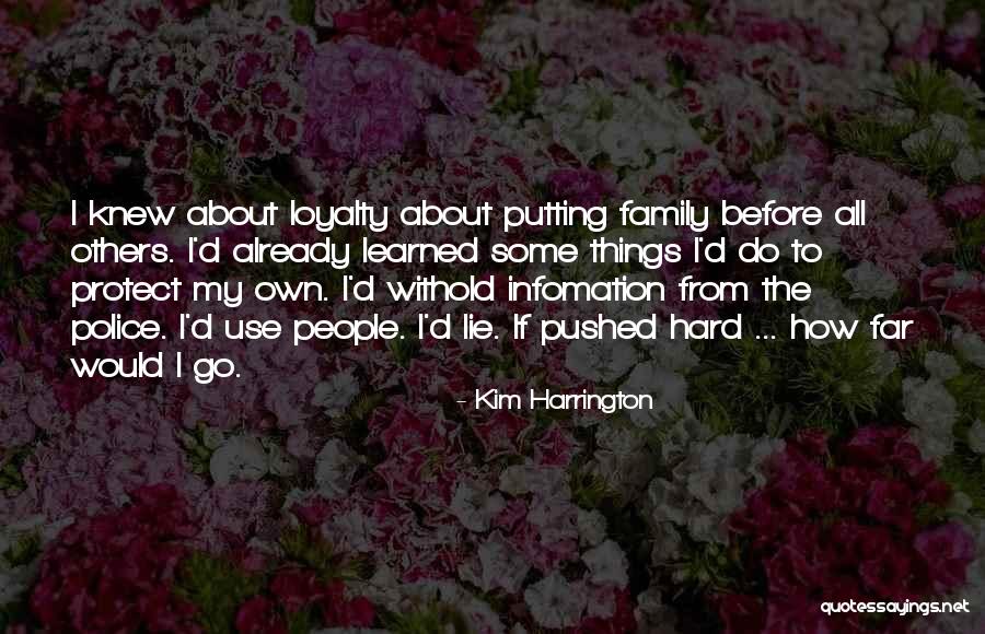 Infomation Quotes By Kim Harrington Infomation Quotes By Kim Harrington
