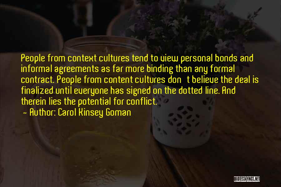 Informal Quotes By Carol Kinsey Goman