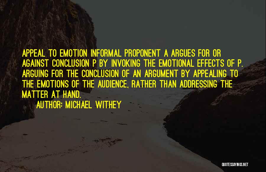 Informal Quotes By Michael Withey