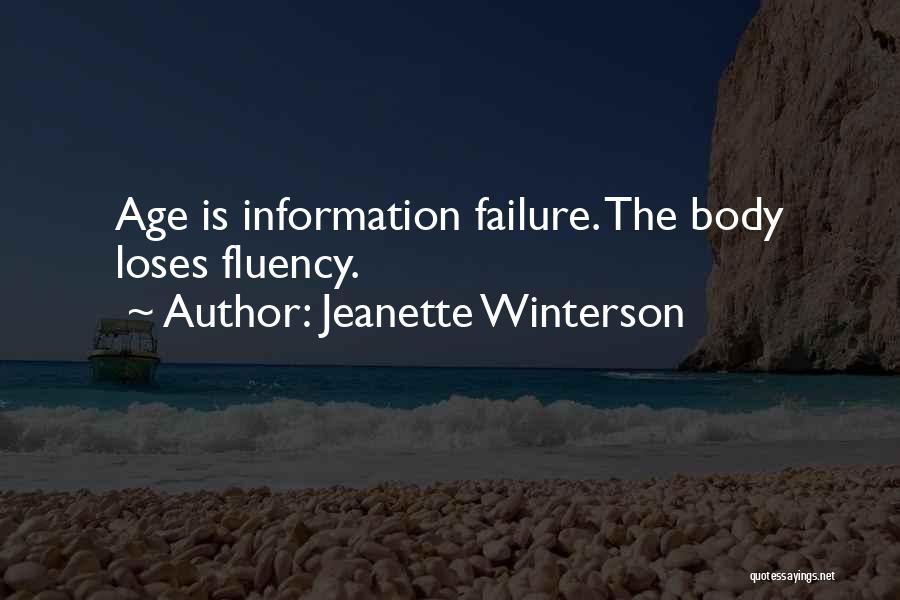 Information Age Quotes By Jeanette Winterson