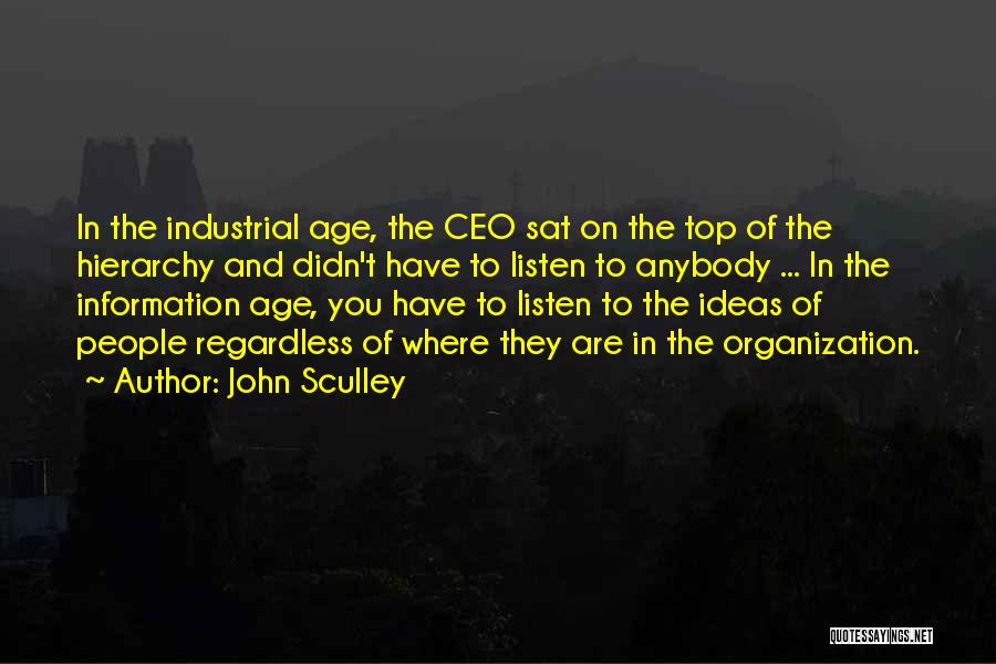 Information Age Quotes By John Sculley